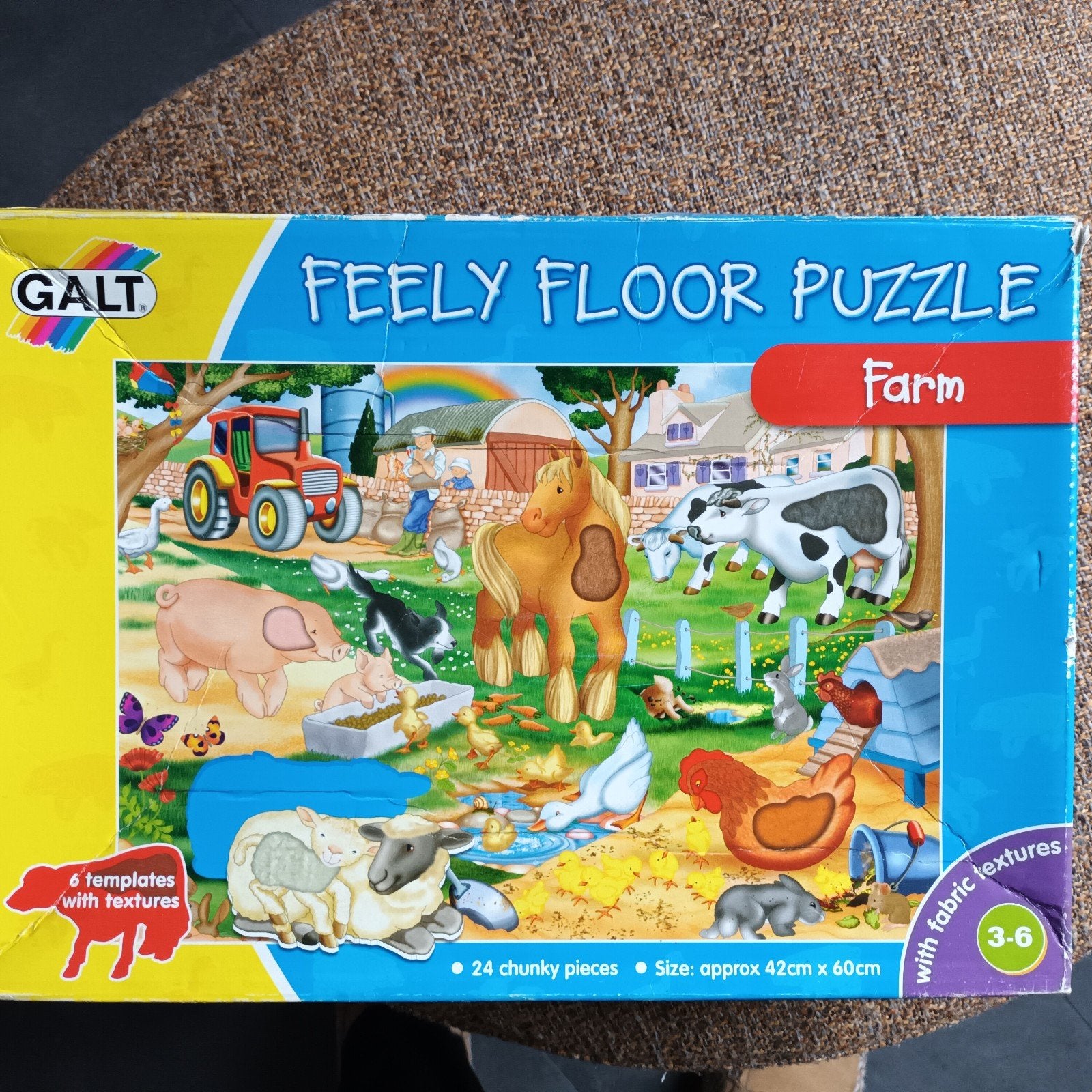 Vloerpuzzel, Ophalen