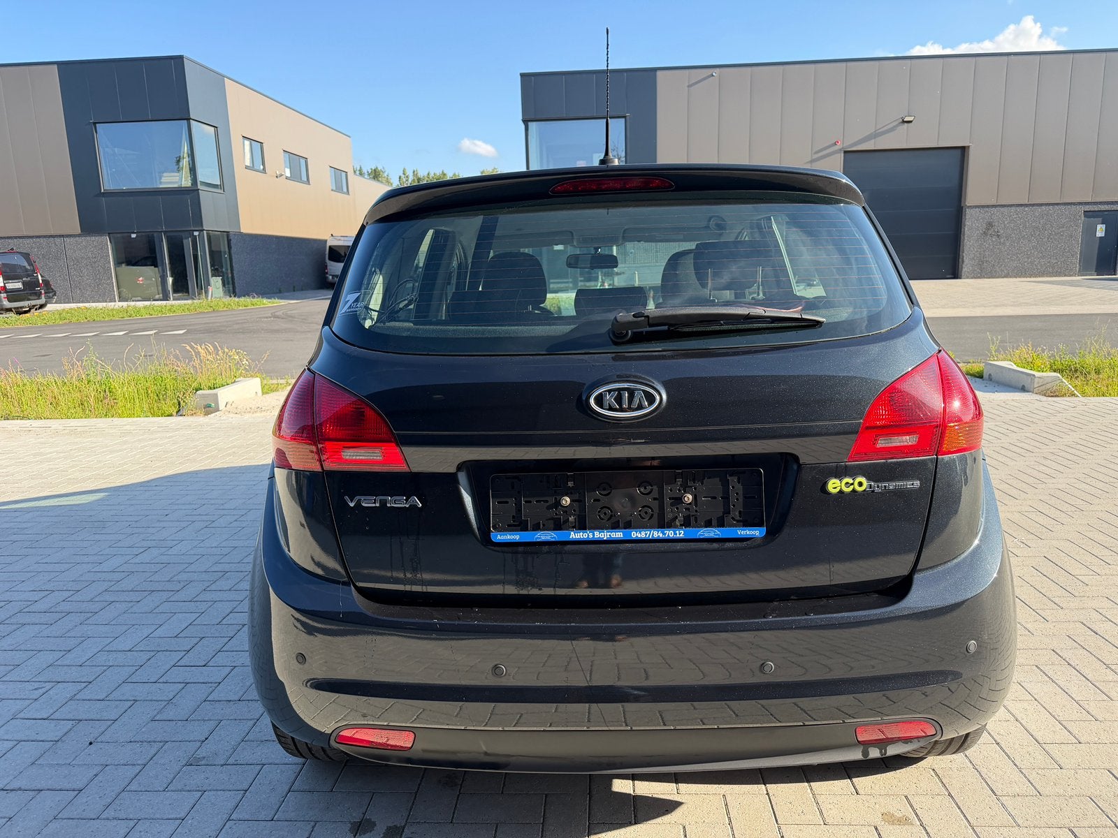 Kia venga 2010.   100.000km 1.4 diesel, Auto's, Kia, Voorwielaandrijving, Zwart, 4 cilinders, Zwart