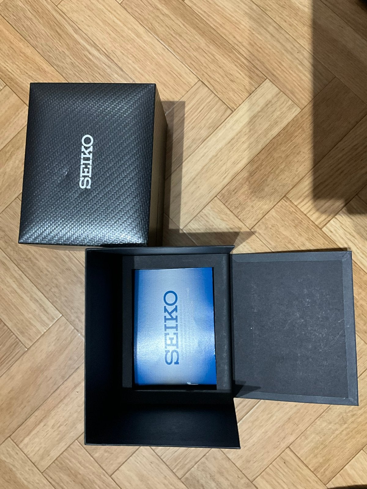 Seiko originele luxedoos voor Seiko prospex series 6R15 ev, Ophalen, Nieuw