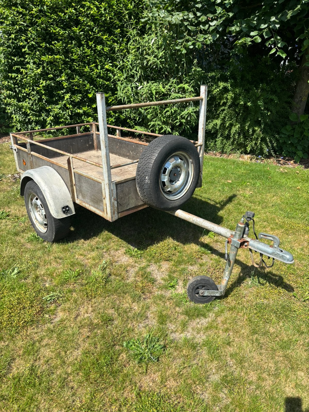 Aanhangwagen/remork 750kg, Ophalen, Zo goed als nieuw