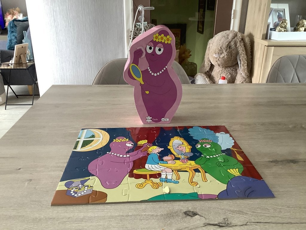 Barbapapa puzzle (36 stuks), Kinderen en Baby's, Speelgoed | Kinderpuzzels, Ophalen of Verzenden, 10 tot 50 stukjes, Gebruikt