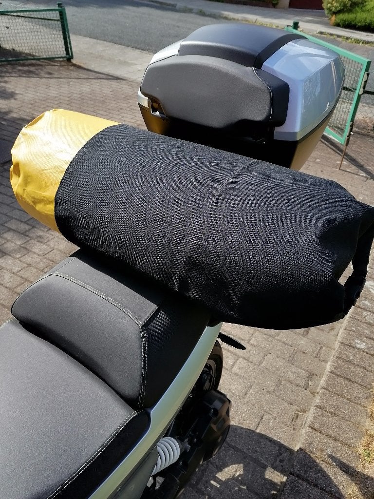 sac moto, Enlèvement, Comme neuf