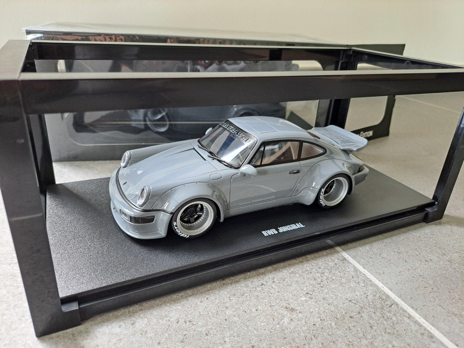 Porsche 911 964 RWB 1/18 GT477 GT Spirit Neuve, Enlèvement ou Envoi, Neuf, Voiture, Autres marques