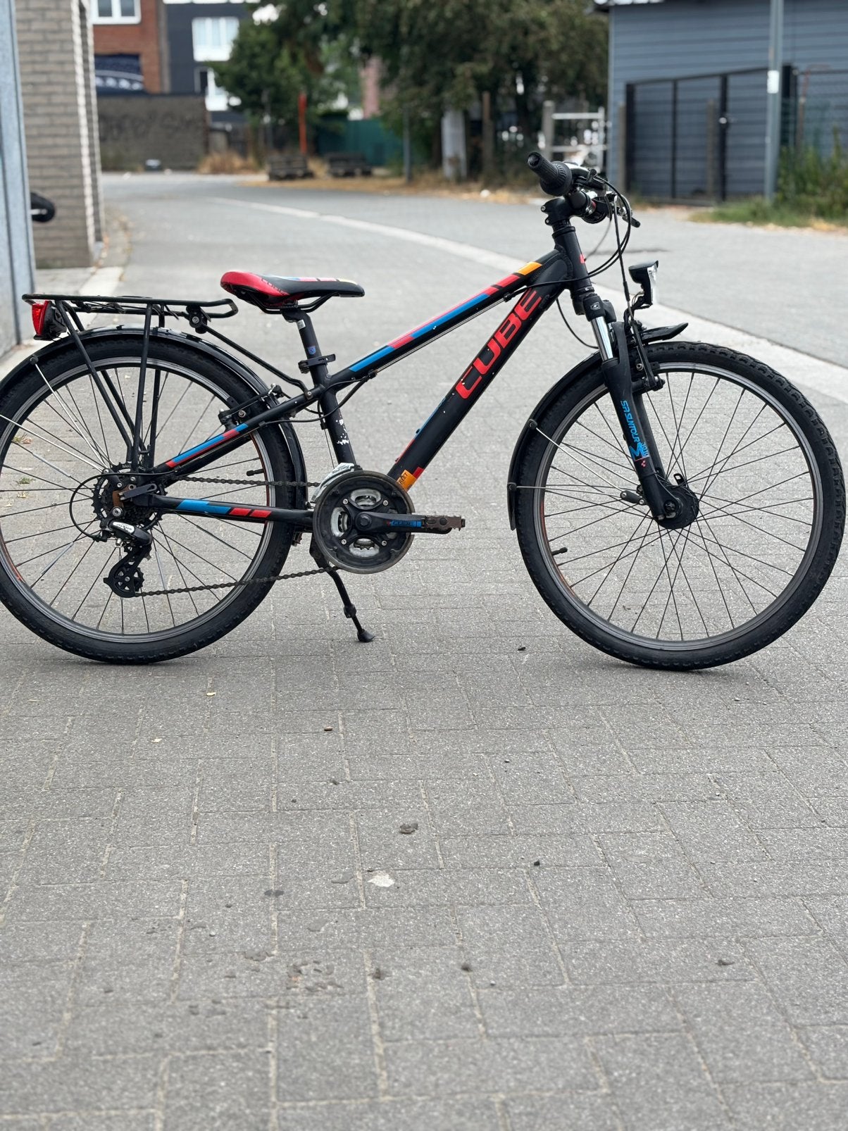 Kinderfiets, Fietsen en Brommers, Ophalen, Gebruikt, Velgrem