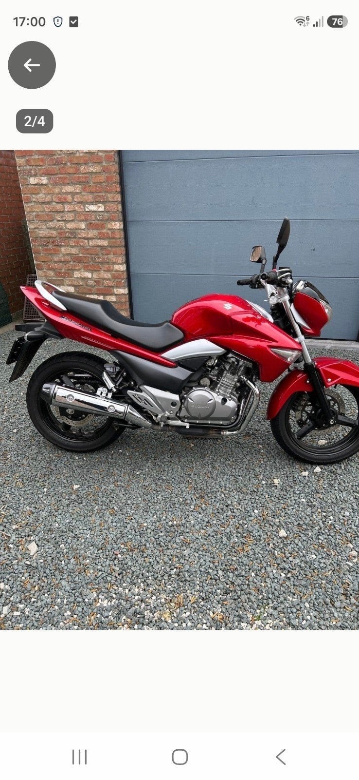 suzuki 250cc ruilen /overname scooter B 50cc, Ophalen