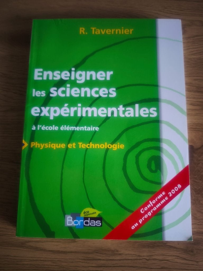 Enseigner les sciences expérimentales à l’école élémentaire, Livres, Enlèvement ou Envoi, Neuf, Enseignement supérieur, Bordas