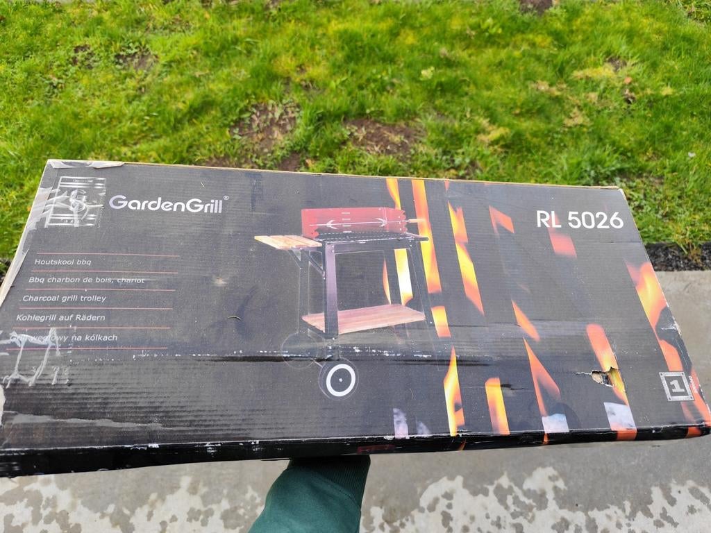 BBQ - rechthoekig: nieuw in verpakking, Enlèvement, Neuf, Avec accessoires