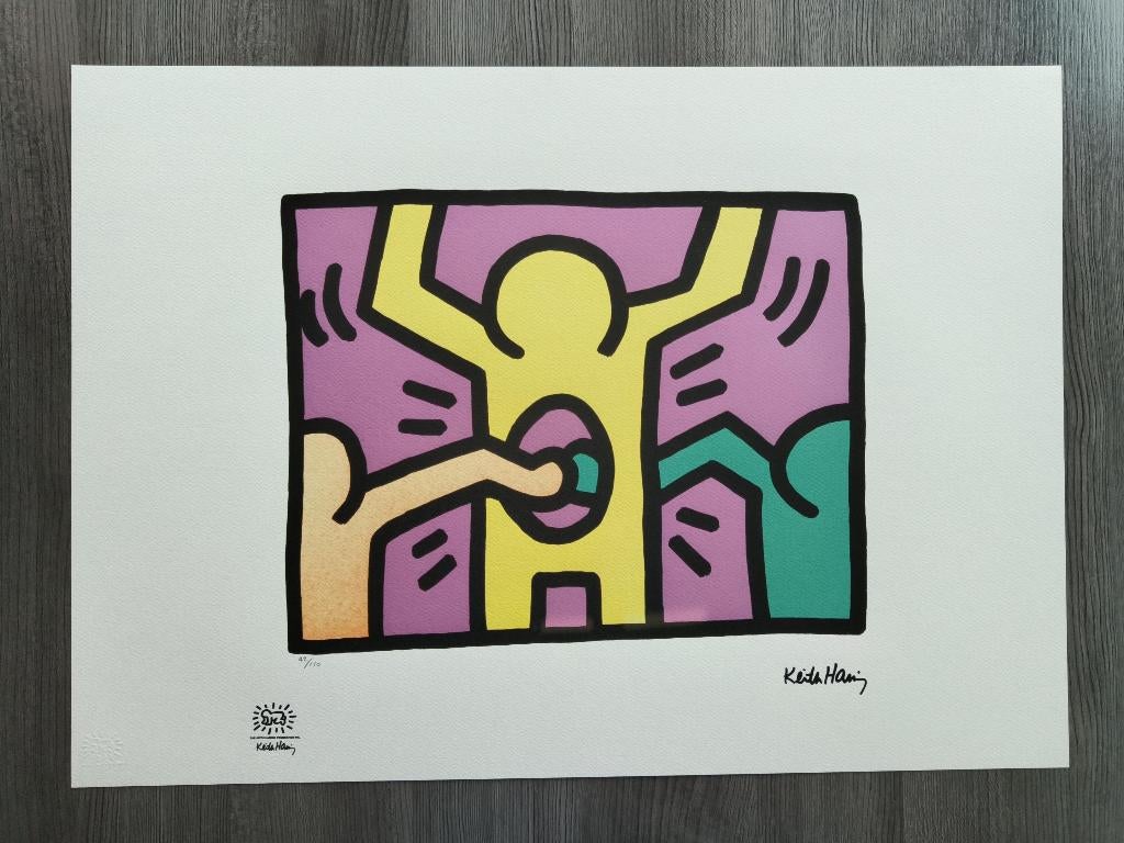 Keith Haring, Antiek en Kunst, Ophalen of Verzenden