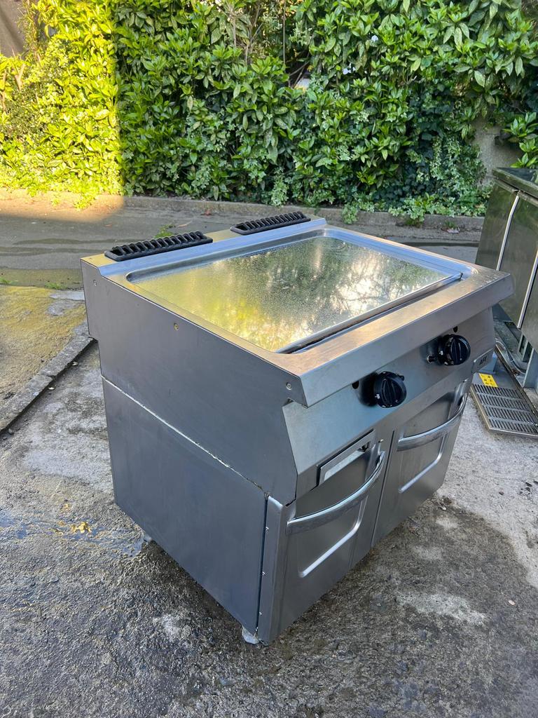 Plancha / Plaque grill gaz professionnelle inox – AFI, Ophalen, Gebruikt, Fornuis, Frituur en Grillen