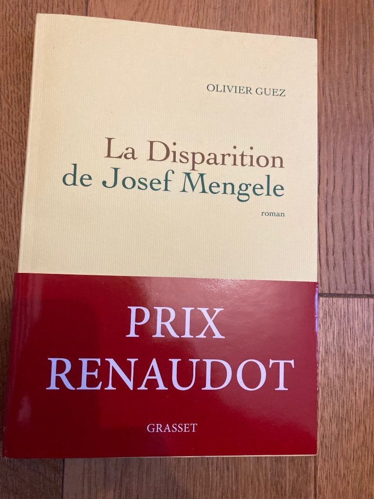 La Disparition de Josef Mengele de Olivier Guez, Boeken, Romans, Zo goed als nieuw, Amerika, Ophalen of Verzenden