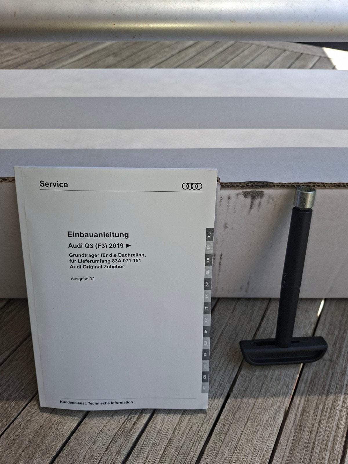 Dakdragers Audi Q3 vanaf 2019, Auto-onderdelen, Ophalen