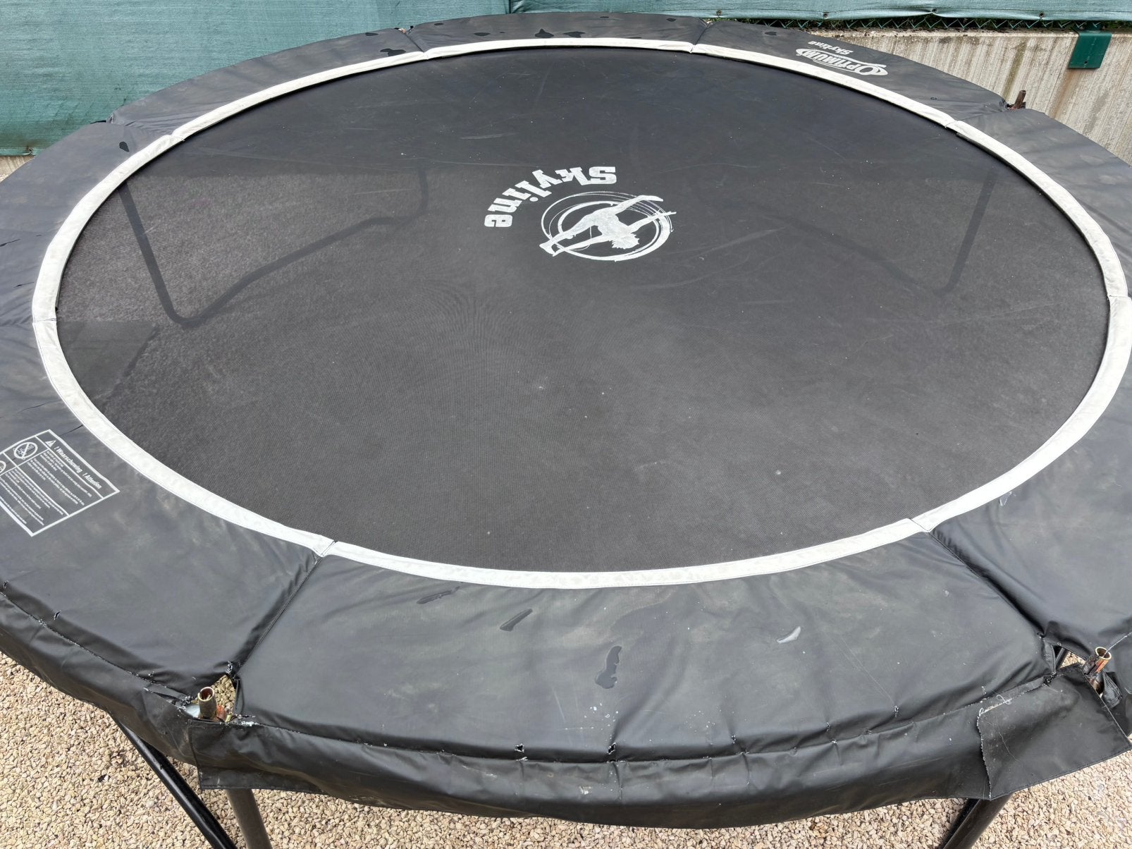 Trampoline Optimum Skyline Premium Ø 3,66 m gratis, Ophalen, Gebruikt
