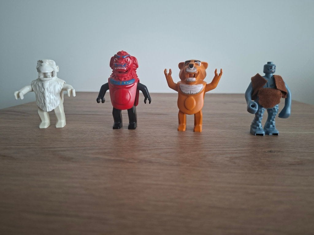 TE KOOP unieke Lego minifigs en diertjes, Ophalen, Overige thema's, Lego, Zo goed als nieuw