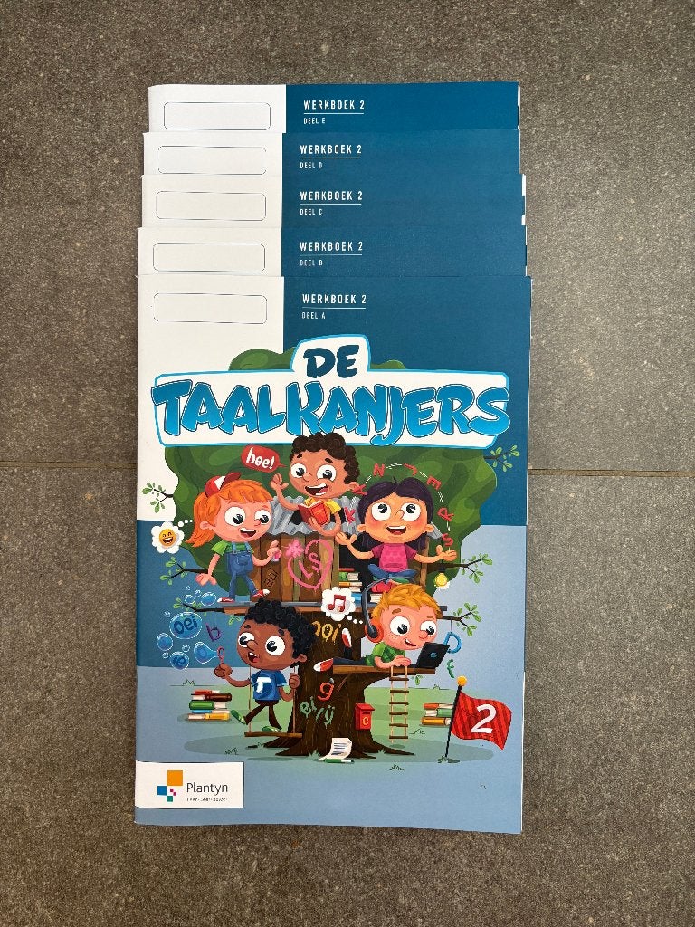 De Taalkanjers 2de leerjaar, Boeken, Plantyn, Nieuw, Ophalen of Verzenden, Nederlands