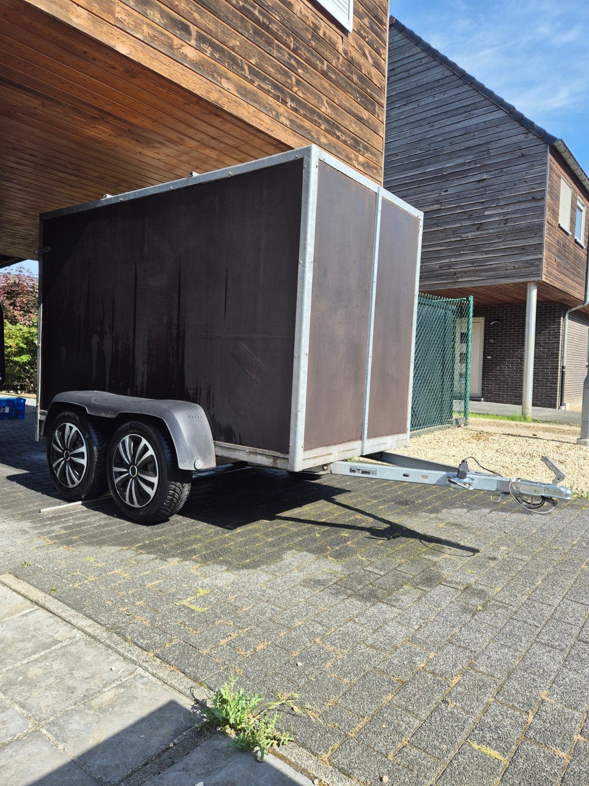 dubbelas aanhangwagen, Enlèvement