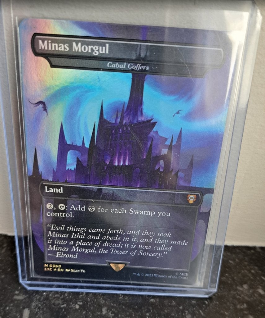 magic the gathering Cabal Coffers Minas Morgul LOTR, Ophalen, Nieuw, Losse kaart, Foil