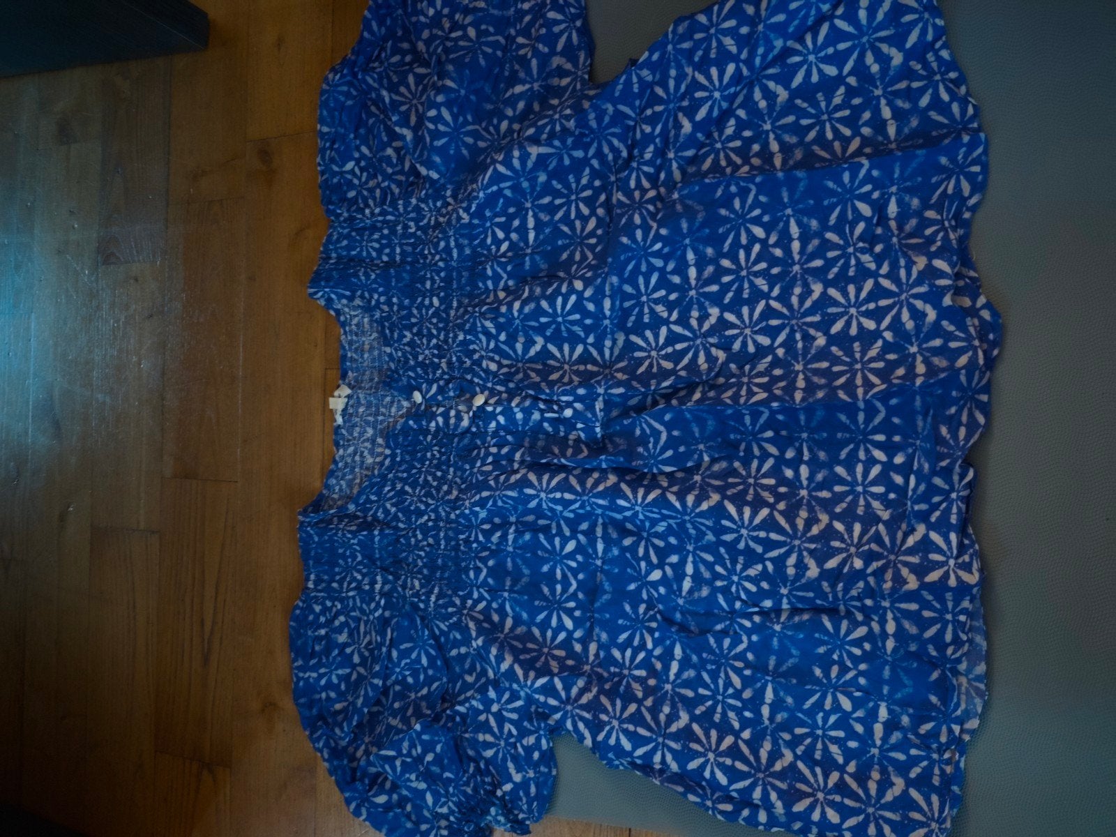 blouse et tee shirt 1 euros le lot - 50cent unité, Enlèvement, Bleu