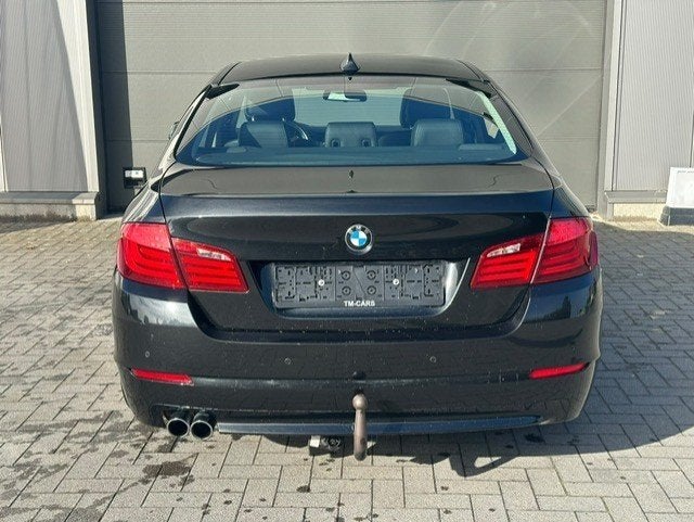 BMW 520D automaat 73.000km, Entreprise, Entretenue par le concessionnaire, Noir, Automatique