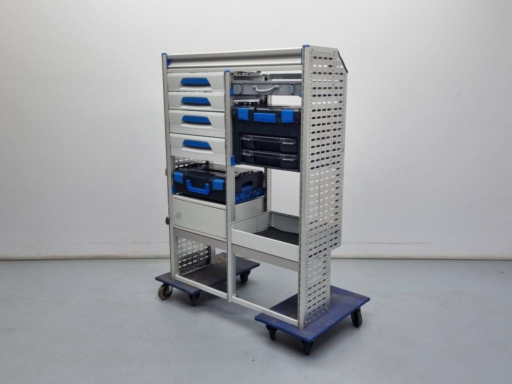 Sortimo bedrijfswagen inrichting bedrijfswageninrichting