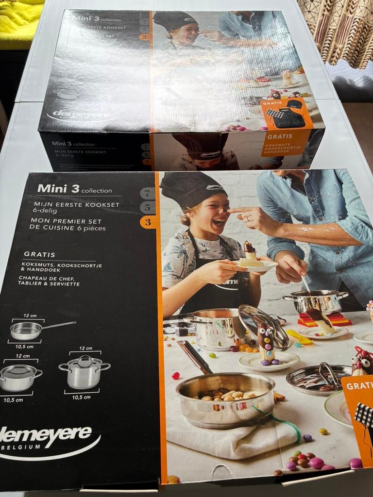 Kinderkookset Demeyere., Ophalen, Nieuw