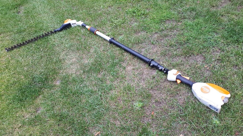 stihl  HLA  86     hoogknipper 2 jaar  oud, Tuin en Terras, Heggenscharen, Ophalen, Gebruikt, Accu, STILL