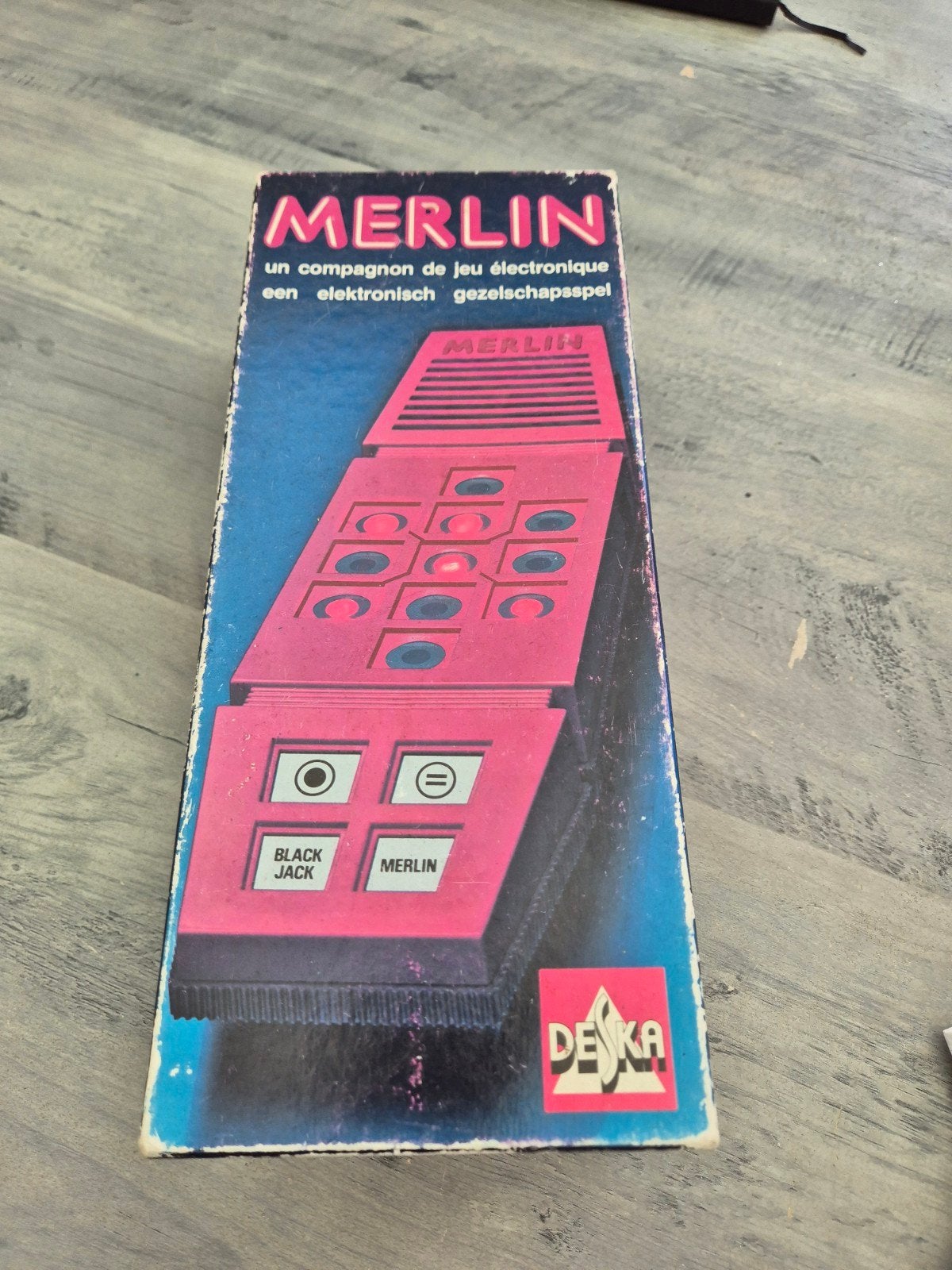 jeu électronique Merlin, Enlèvement ou Envoi