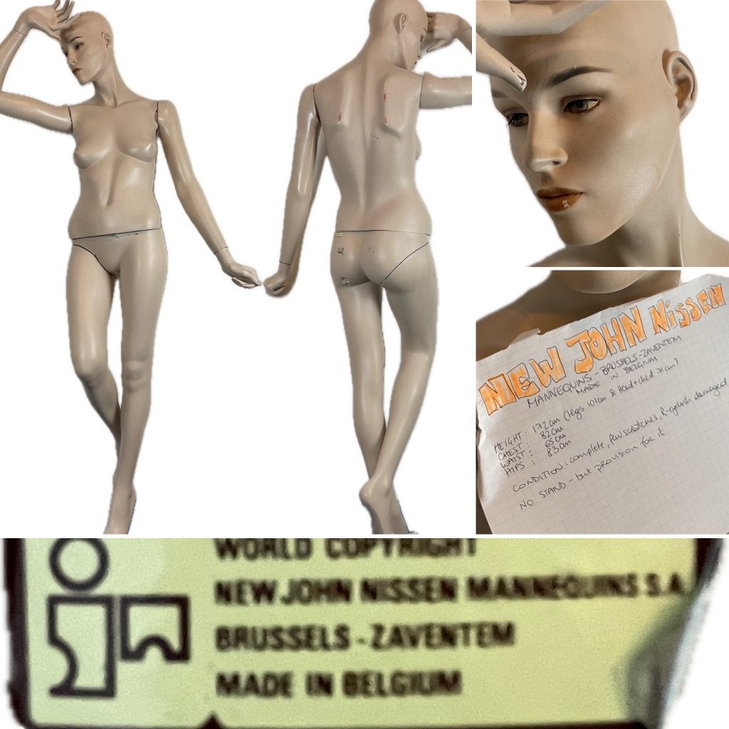 Mannequin de vitrine: NEW JOHN NISSEN_Belgian vintage, Décoration d'intérieur, Enlèvement, Utilisé, Aménagement
