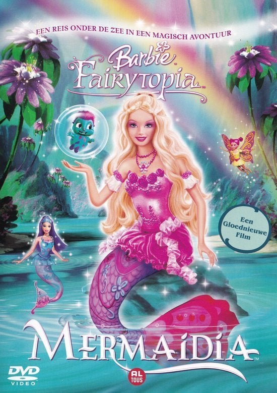barbie dvd - mermaidia, Ophalen of Verzenden