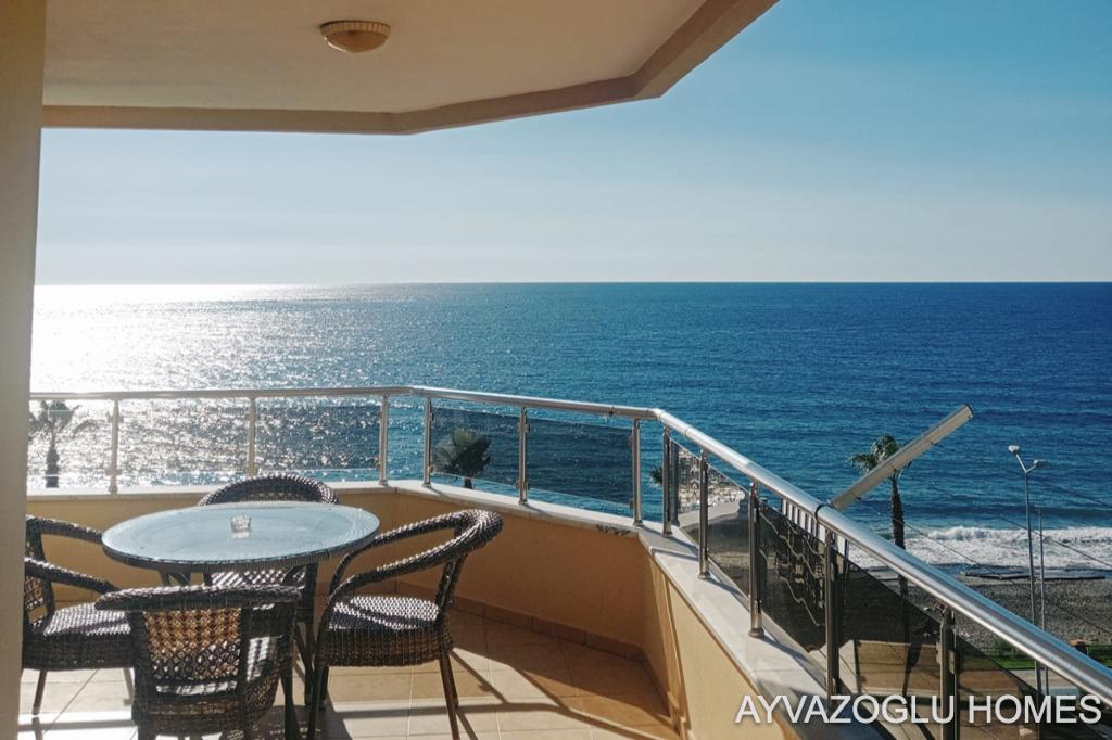 Appartement aan het strand met panoramisch uitzicht, Immo, 110 m², 3 kamers, Turkije, Stad
