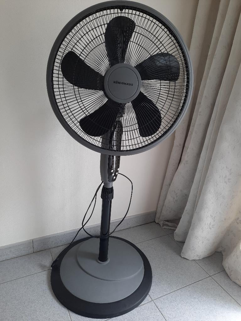 Ventilator Konighaus - 3-in-1: staand, tafel & wand, Electroménager, Ventilateurs, Enlèvement, Ventilateur avec télécommande, Comme neuf