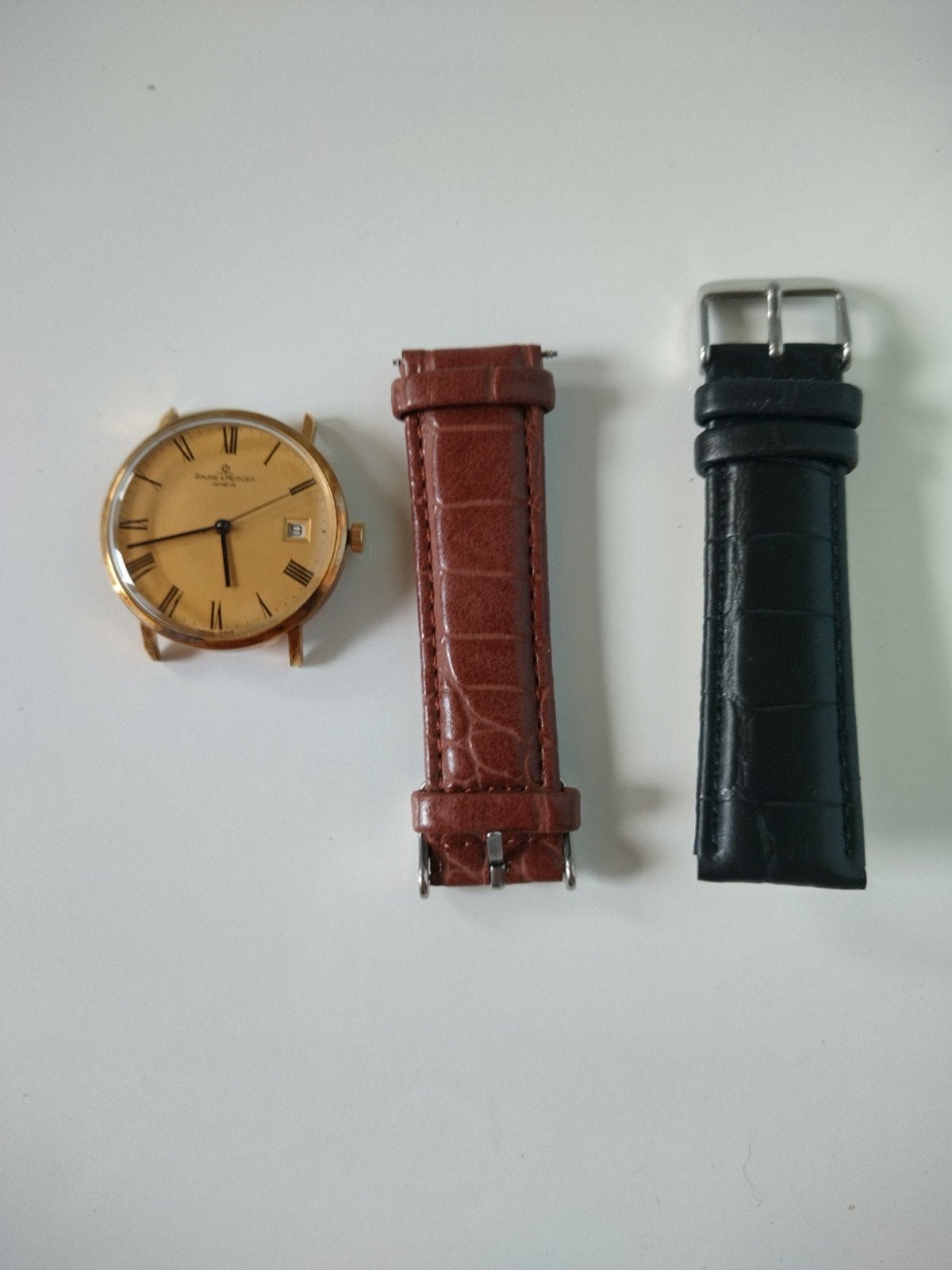 vintage Baume & Mercier Genève, Montre-bracelet, Autres marques, 1930 à 1960, Enlèvement ou Envoi
