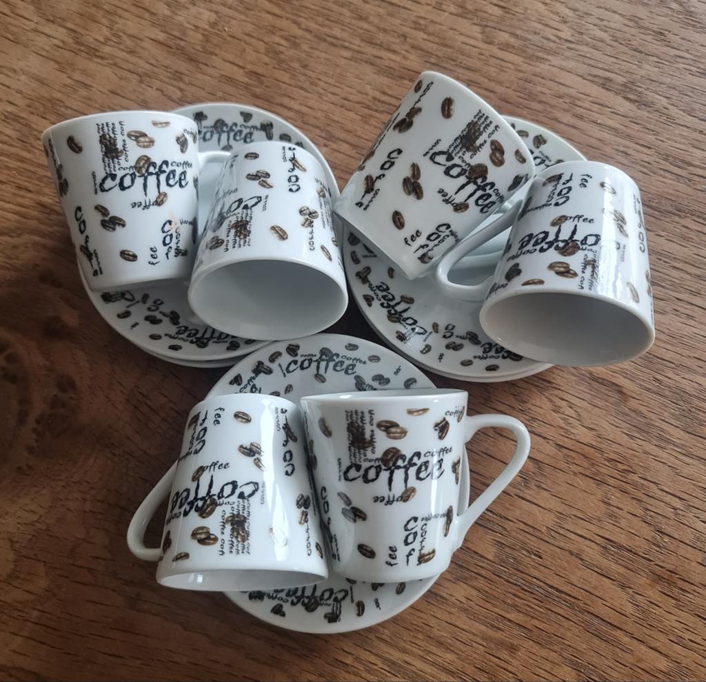 Service à café en porcelaine, Enlèvement, Porcelaine