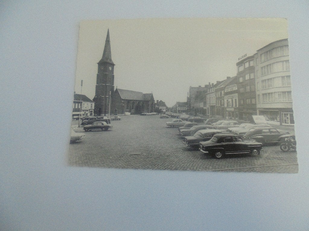 mouskroen - grote markt, Collections, Enlèvement ou Envoi, 1940 à 1960, Affranchie, Hainaut