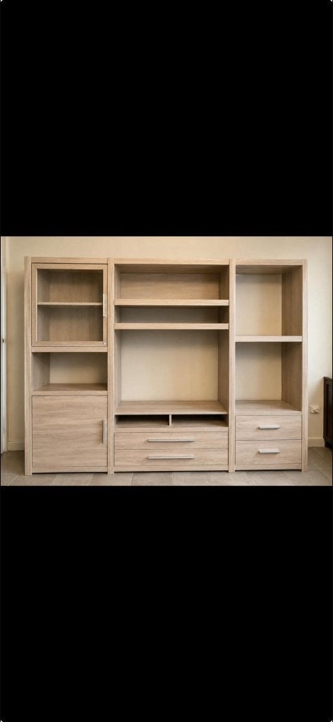 Meubels voor de woonkamer, Huis en Inrichting, Ophalen, Zo goed als nieuw, Glas, Met lade(s)
