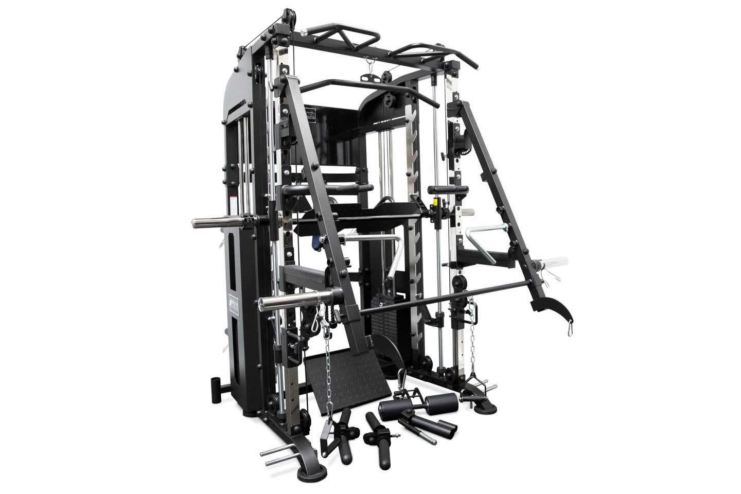 Newton Fitness BLK-5000 All-in-One Krachtstation, Enlèvement, Comme neuf, Bras, Plaques d'haltères