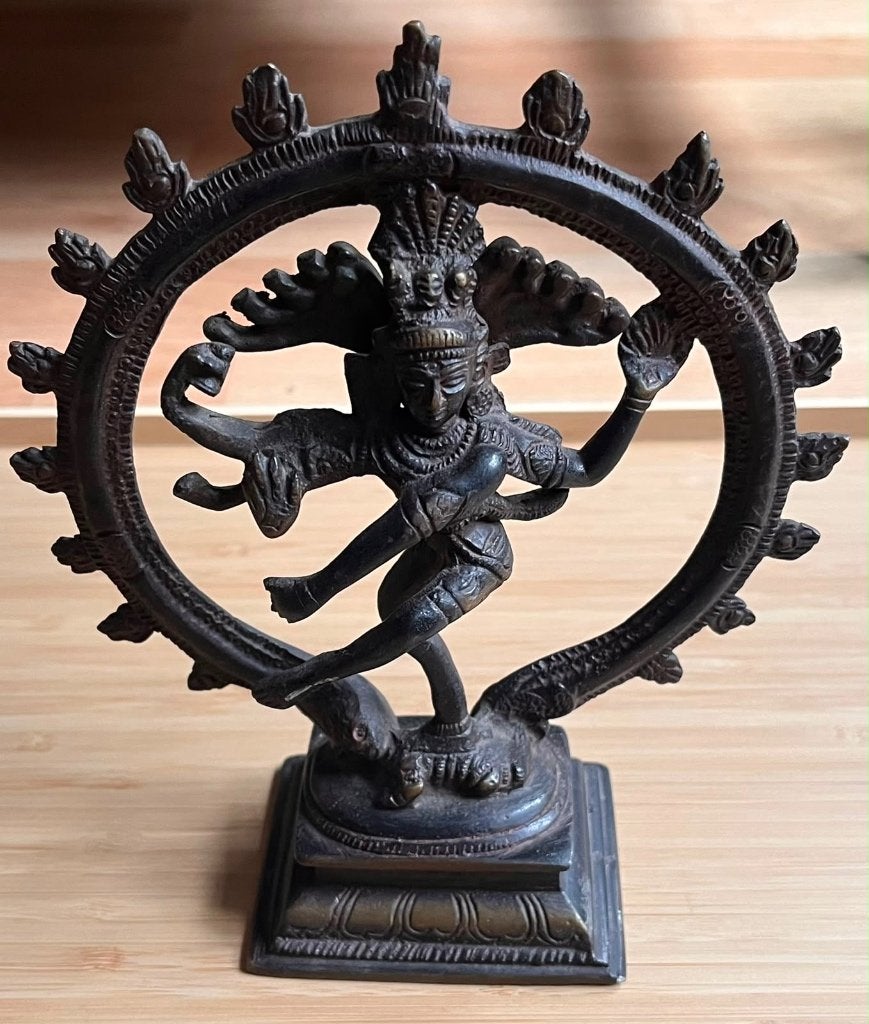 Bronze Finished Shiva Nataraja Statue, Enlèvement ou Envoi, Bronze