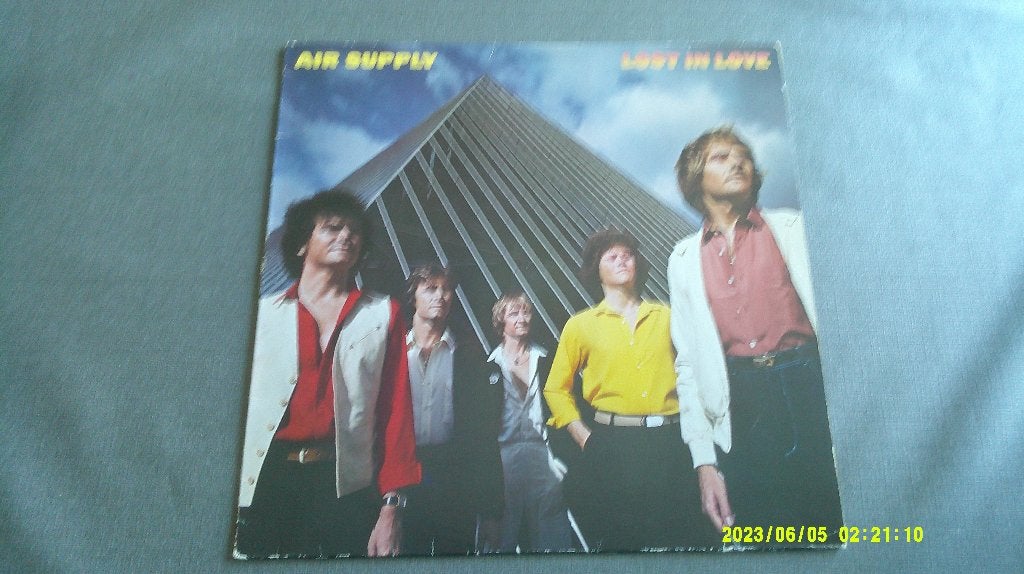 Air Supply – Lost in love (LP), CD & DVD, Vinyles | Rock, Utilisé, LP, Enlèvement ou Envoi