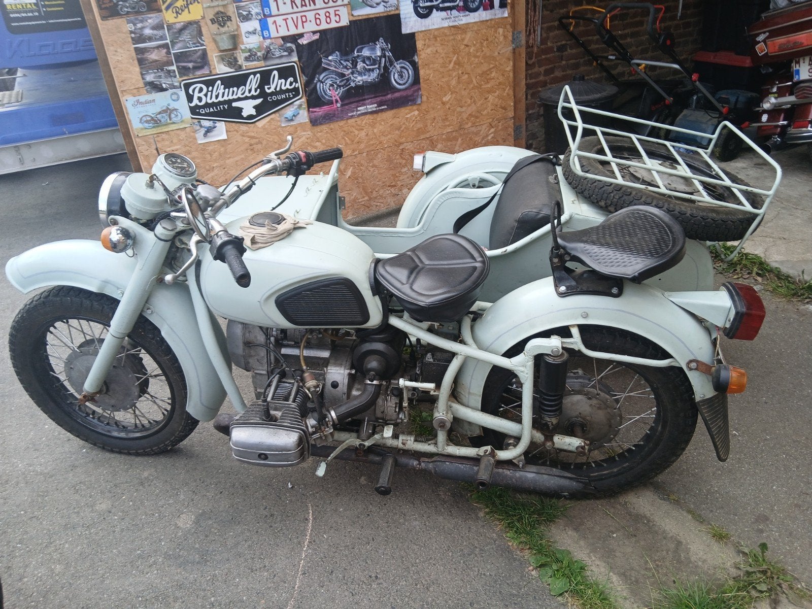 Dnepr mt11 minder dan 6000 km van 1993, Motoren, 2 cilinders, Occasion, Minimaal motorrijbewijs A2, Handgeschakeld