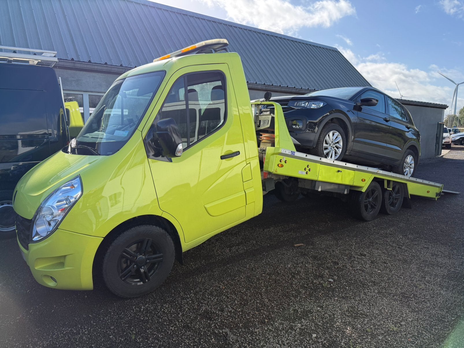 Autotransporter depannage takelwagen depaneuse, Euro 5, 110 kW, 2500 kg, 2300 cc