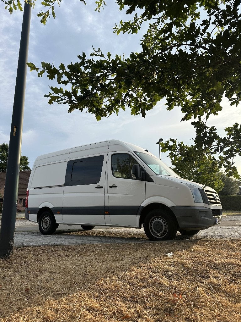 Volkswagen Crafter 2.0 TDI Campervan, Auto's, Achterwielaandrijving, Overige modellen, Wit, Particulier
