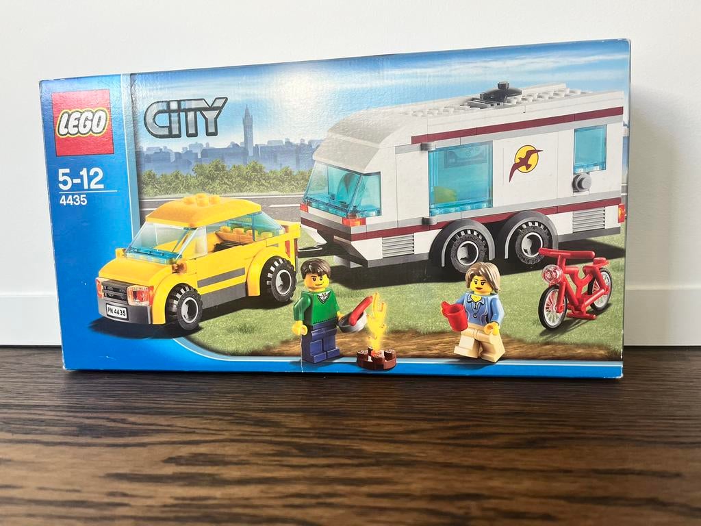 Lego City auto let caravan, Ophalen of Verzenden, Gebruikt, Lego, City