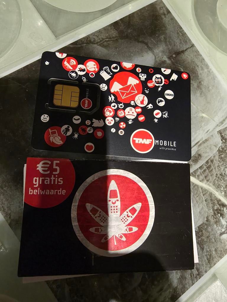 Carte SIM TMF Mobile pour collectionneurs, Télécoms, Enlèvement ou Envoi, Carte Sim