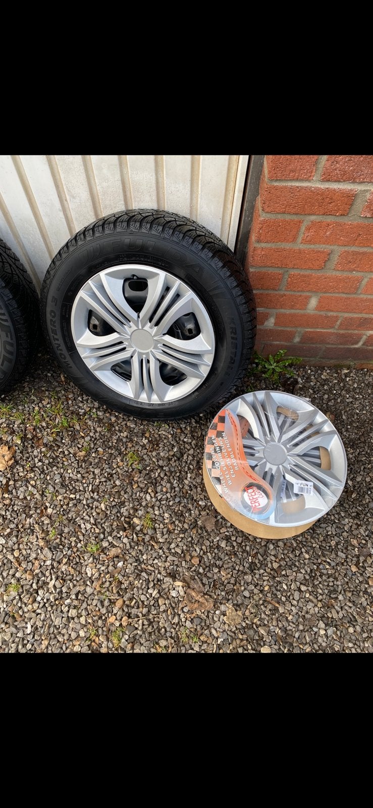 Kit Hiver 14" Origine VW 5x100 – Pneus Fulda 175/70 R14, Autos : Pièces & Accessoires, 14 pouces, Pneus et Jantes, Pneus hiver