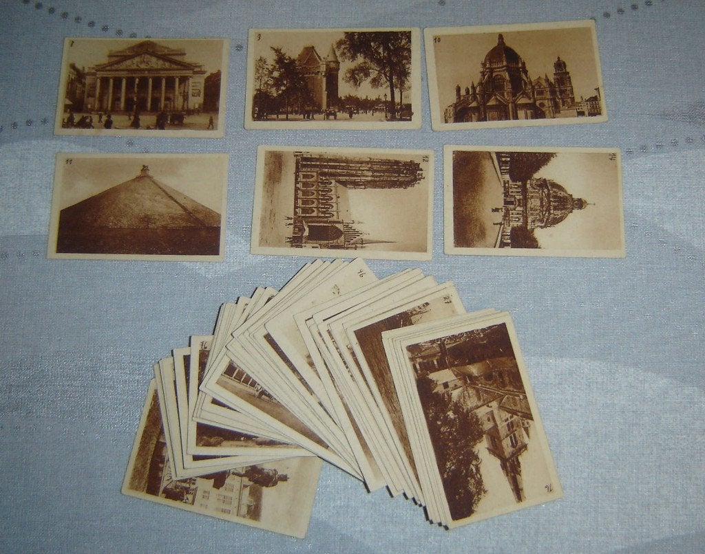Chromos Zichten Van België Teintures COLORO 56st, Verzamelen, Gebruikt, Verzenden, Voor 1940, Prent