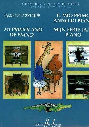 Mijn Eerste jaar Piano - Piano lesboek - Herve Pouillard, Musique & Instruments, Enlèvement, Neuf, Leçon ou Cours, Piano