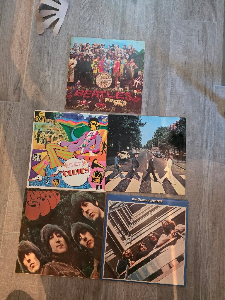 Vinyl platen  beatles, CD & DVD, Enlèvement ou Envoi