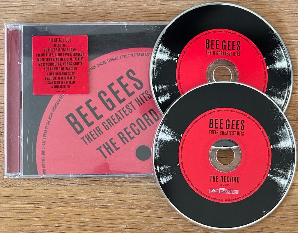 BEE GEES - Their greatest hits: The record ( 2CD/HDCD ), Ophalen of Verzenden, Zo goed als nieuw, Pop