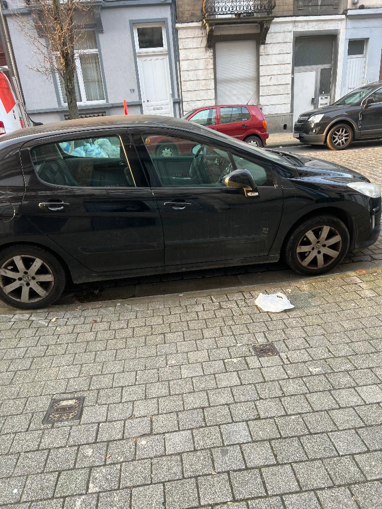 Peugeot 308d, Auto's, Peugeot, Euro 5, Zwart, Zwart, Leder