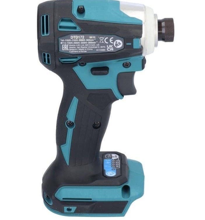 Nieuwe 18 V DTD172Z draadloze slagschroevendraaier, Doe-het-zelf en Bouw, Ophalen of Verzenden, Nieuw, Accuboormachine, Makita