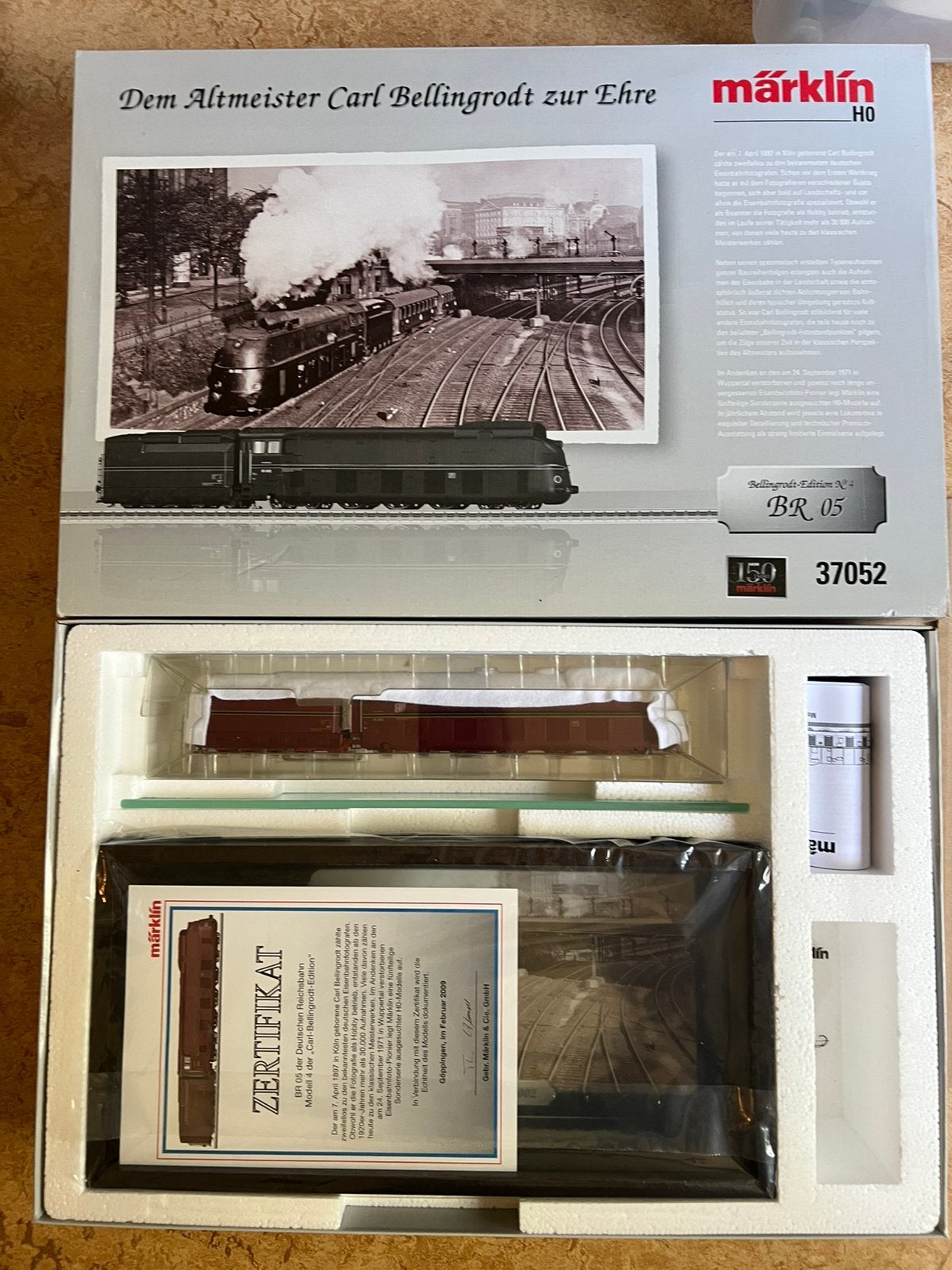 Marklin 37052 DRG Baureihe 05 digitaal sound AC met vitrine, Hobby & Loisirs créatifs, Trains miniatures | HO, Enlèvement ou Envoi